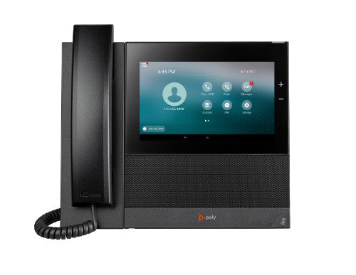 HP Poly CCX 600 Business Media Phone with Open SIP with Power Supply