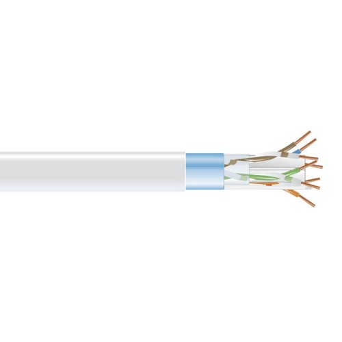 Black Box EVNSL0605A-1000 networking cable White 12000" (304.8 m) Cat6 U/FTP (STP)