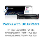 HP 202A Magenta Original LaserJet Toner Cartridge