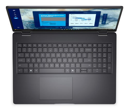 DELL Pro 16 PC16250 Intel Core 7 150U Laptop 16" Touchscreen Full HD+ 16 GB DDR5-SDRAM 512 GB SSD Wi-Fi 6E (802.11ax) Windows 11 Pro US English Black