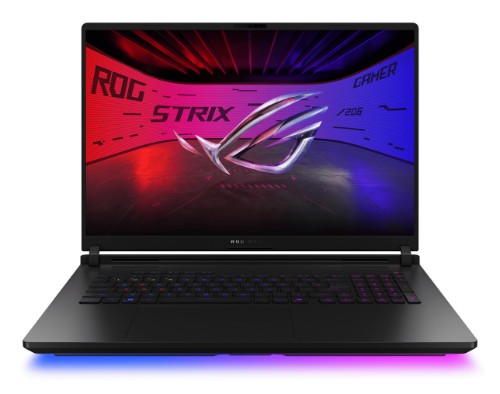 ASUS ROG Strix SCAR 18 G835LWG-DB96 Intel Core Ultra 9 290HX Plus Laptop 18" 4K Ultra HD 32 GB DDR5-SDRAM 1 TB SSD NVIDIA GeForce RTX 5080 Wi-Fi 7 (802.11be) Windows 11 Home Black