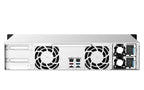 QNAP TS-1273AU-RP-8G NAS Rack (2U) Ryzen Embedded V1500B 8 GB DDR4 0 TB QNAP QTS Aluminum, Black