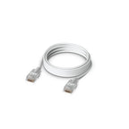 Ubiquiti UACC-Cable-Patch-EL-2M-W networking cable Translucent, White 78.7" (2 m) Cat6