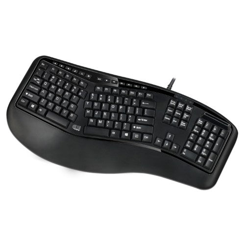 Adesso AKB-150SB-TAA keyboard Medical USB QWERTY US English Black