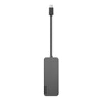 Lenovo 4X90X21427 interface hub USB 3.2 Gen 2 (3.1 Gen 2) Type-C 20000 Mbit/s Gray