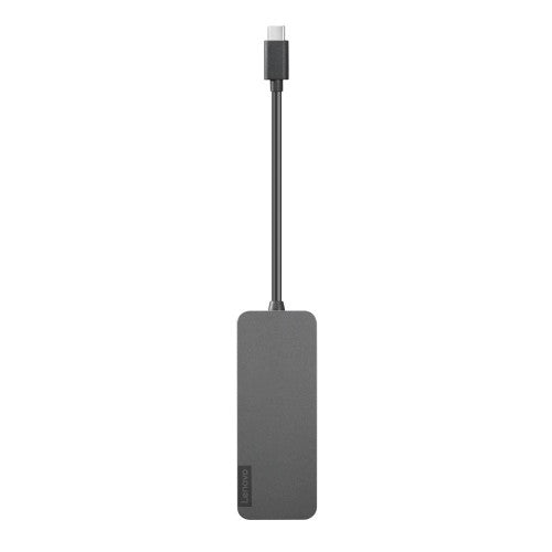 Lenovo 4X90X21427 interface hub USB 3.2 Gen 2 (3.1 Gen 2) Type-C 20000 Mbit/s Gray