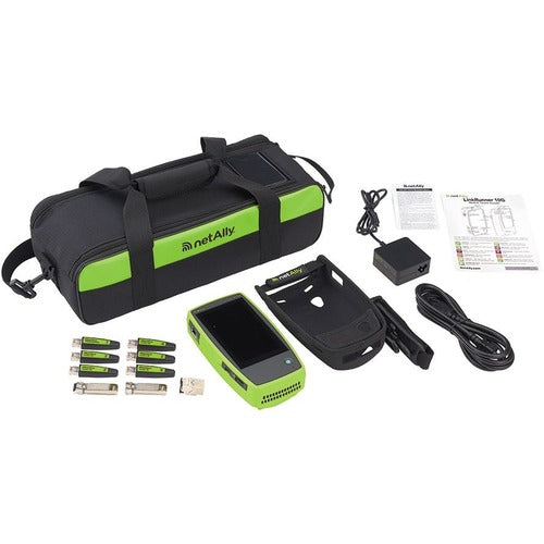 NetAlly LinkRunner 10G Professional Kit PoE tester Green