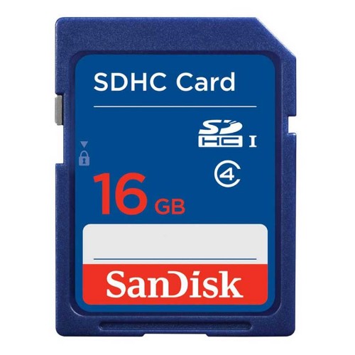 SanDisk 16GB SDHC Class 4