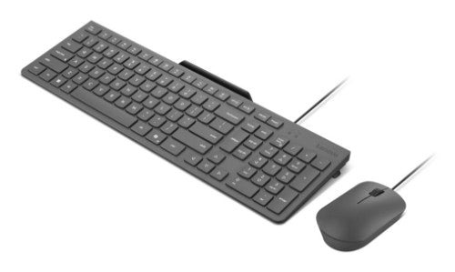 Lenovo GX31R09775 keyboard Mouse included Home/Office USB US English Gray