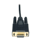 Tripp Lite P450-006 serial cable Black 72" (1.83 m) DB9