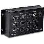 Trendnet TI-XPG102 network switch Unmanaged Power over Ethernet (PoE) Black