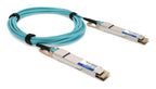 AddOn Networks AOC-D-D-400G-7M-AO InfiniBand/fibre optic cable 275.6" (7 m) QSFP-DD Aqua color