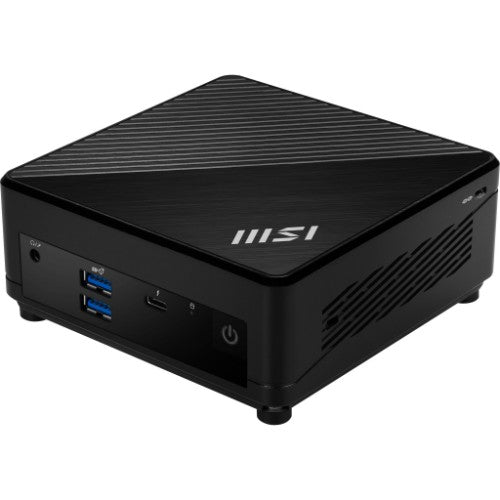 MSI Cubi 5 12M-266US Intel® Core™ i3 i3-1215U 8 GB DDR4-SDRAM 1 TB SSD Windows 11 Home Mini PC Black