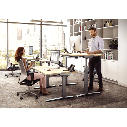 Fellowes 9649701 computer desk top Square shape Maple color