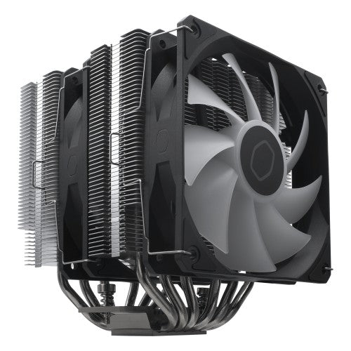 Cooler Master Hyper 620S Processor Air cooler 4.72" (12 cm) Black, Silver