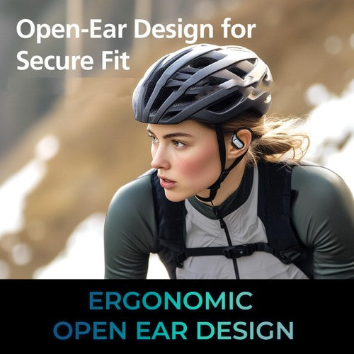 Adesso Xtream T5 Headset Wireless Ear-hook Calls/Music USB Type-C Bluetooth Black