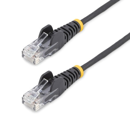 StarTech.com N6PAT2BKS networking cable Black 23.6" (0.6 m) Cat6 U/UTP (UTP)