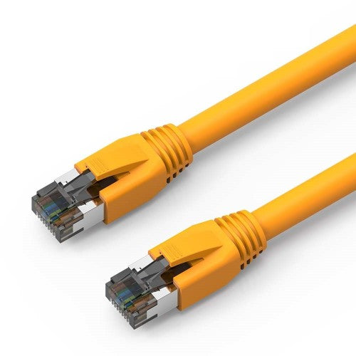 Axiom C8SBSFTP-Y2-AX networking cable Yellow 23.6" (0.6 m) Cat8 SF/UTP (S-FTP)