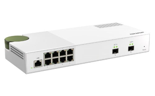 QNAP QSW-M2108-2S network switch Managed L2 2.5G Ethernet (100/1000/2500) Gray
