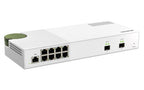 QNAP QSW-M2108-2S network switch Managed L2 2.5G Ethernet (100/1000/2500) Gray
