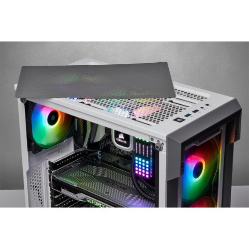 Corsair iCUE 220T RGB Airflow Midi Tower White