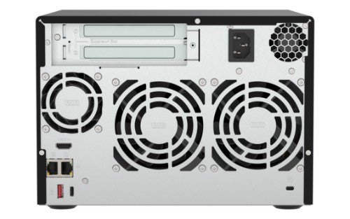 QNAP QVP-63B-US NAS/storage server Tower Intel® Core™ i3 16 GB DDR4 0 TB Black