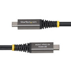 StarTech.com CC6FT40GUSB4GEN3 USB cable USB4 Gen 3x2 70.9" (1.8 m) USB C Black