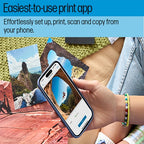 HP ENVY 6555e Wireless All-in-One Color Printer, Instant Ink; Photo printing