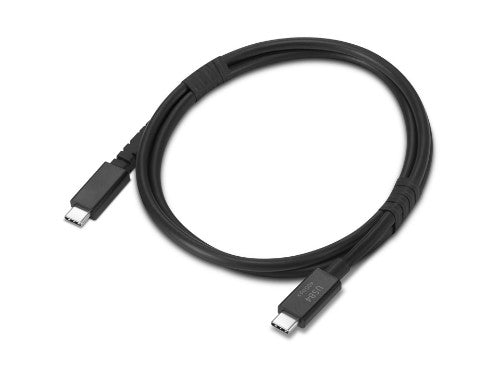 Lenovo 4X91U94413 USB cable USB4 Gen 3x2 39.4" (1 m) USB C 40 Gbit/s Black