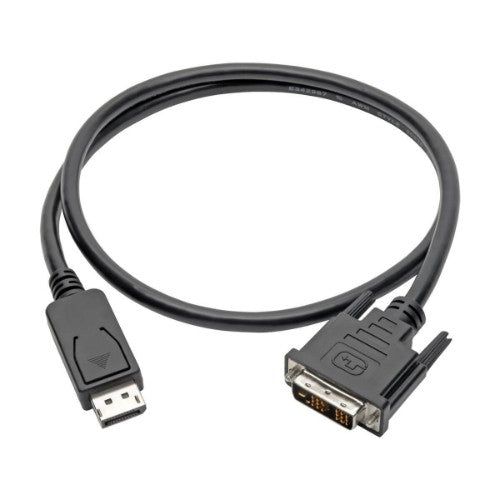 Tripp Lite P581-003 video cable adapter 35.4" (0.9 m) DisplayPort DVI-D Black
