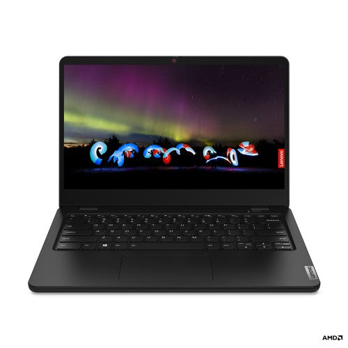 Lenovo 14w Gen 2 AMD 3000 3015e Laptop 14" Full HD 4 GB DDR4-SDRAM 128 GB SSD Wi-Fi 6 (802.11ax) Windows 11 Pro Academic US English Black