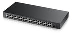Zyxel GS1900-48 network switch Managed L2 Gigabit Ethernet (10/100/1000) 1U Black