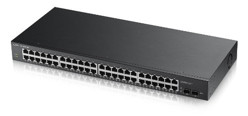 Zyxel GS1900-48 network switch Managed L2 Gigabit Ethernet (10/100/1000) 1U Black
