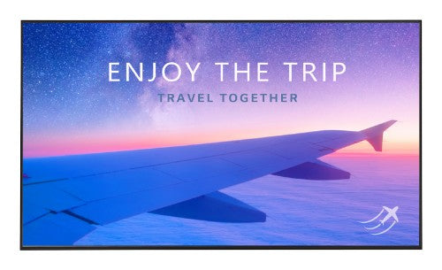 LG 65UH7N-E signage display Digital signage flat panel 65" LED Wi-Fi 700 cd/m² 4K Ultra HD Black Built-in processor WebOS 24/7