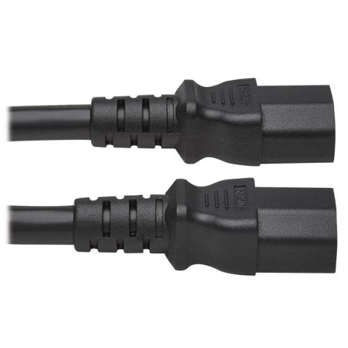 Tripp Lite P032-002-2C13 power cable Black 24" (0.61 m) C13 coupler C20 coupler