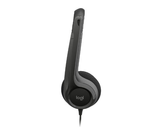Logitech 981-000014 headphones/headset Wired Head-band Office/Call center USB Type-A Black