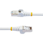 StarTech.com NLWH-15F-CAT6A-PATCH networking cable White 181.1" (4.6 m) S/FTP (S-STP)