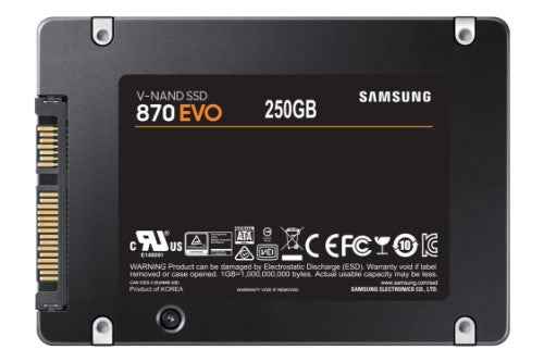 Samsung 870 EVO 250 GB 2.5" Serial ATA III V-NAND