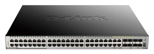 D-Link DGS-3630-52PC/SI network switch Managed L3 Gigabit Ethernet (10/100/1000) Power over Ethernet (PoE) Black, Gray