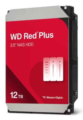 Western Digital Red Plus WD120EFGX internal hard drive 12 TB 7200 RPM 512 MB 3.5" Serial ATA III