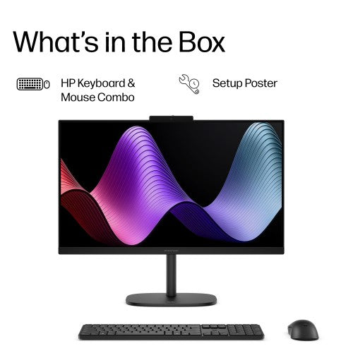 HP OmniStudio All-in-One Desktop 24-cv0460 PC Black