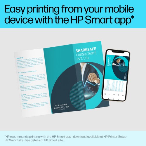 HP Enhanced Tri-Fold Business Paper Glossy 40 lb 8.5 x 11 in. (216 x 279 mm) 150 sheets