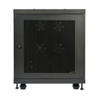 Tripp Lite SRX12UBFFD rack cabinet 12U Freestanding rack Black