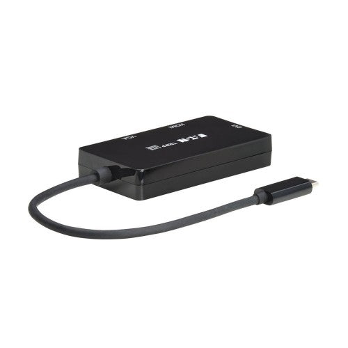 Eaton U444-06NHDV4K6B interface hub USB Type-C Black