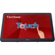 Viewsonic TD2430 computer monitor 23.6" 1920 x 1080 pixels Full HD LCD Touchscreen Multi-user Black