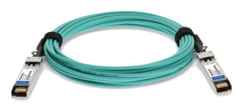 AddOn Networks SFP-28G-AOC4M-DE-AO InfiniBand/fibre optic cable 157.5" (4 m) SFP28 AOC Aqua color, Stainless steel