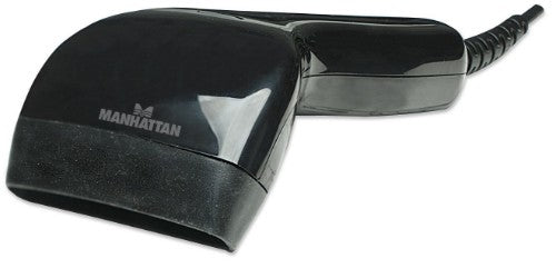 Manhattan 401517 barcode reader Handheld bar code reader 1D CCD Black
