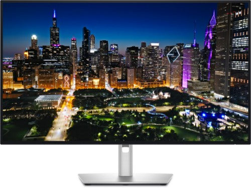 DELL UltraSharp U3225QE computer monitor 31.5" 3840 x 2160 pixels 4K Ultra HD LCD Black, Silver