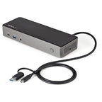 StarTech.com DK31C3HDPD laptop dock/port replicator Wired USB 3.2 Gen 2 (3.1 Gen 2) Type-C Black, Gray