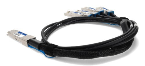 AddOn Networks ADD-Q28JUS28IN-P3M InfiniBand/fibre optic cable 118.1" (3 m) QSFP28 4x SFP28 DAC Black